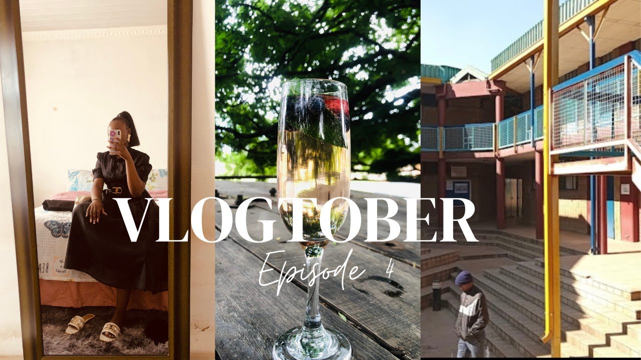 VLOGTOBER EPISODE 4: Mini Toiletries Haul|| Event/ Gig||  TVET College|| Cleaning|| Laundry