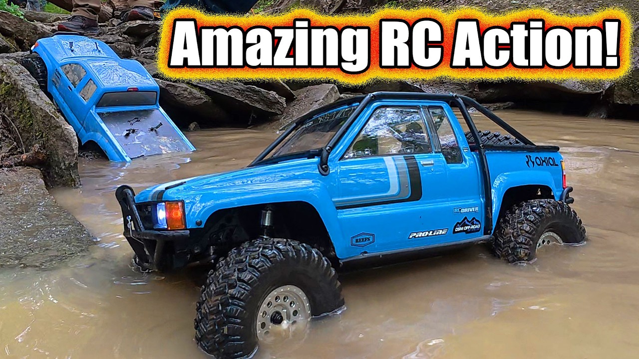 ホビーラジコン IssA Beat The Creek 2026 Was Wild For My Axial SCX10 III Toyota SR5