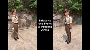 Sword Drill Lesson 3 (Part II) - The Salute at the Halt