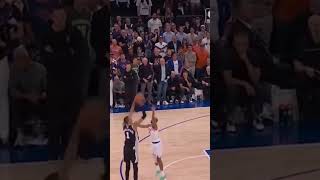 Wimby hits the three pointer 🔥