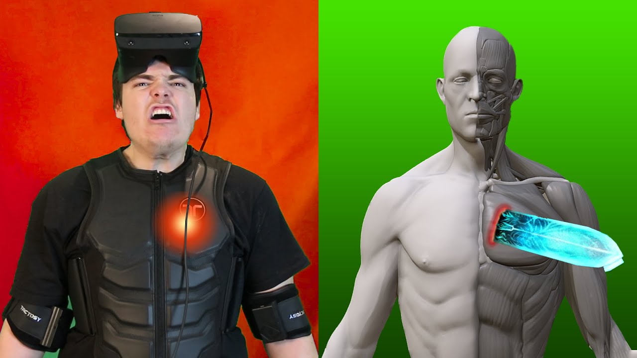 Download HOW MUCH PAIN CAN I FEEL IN VR? (Haptic Suit)