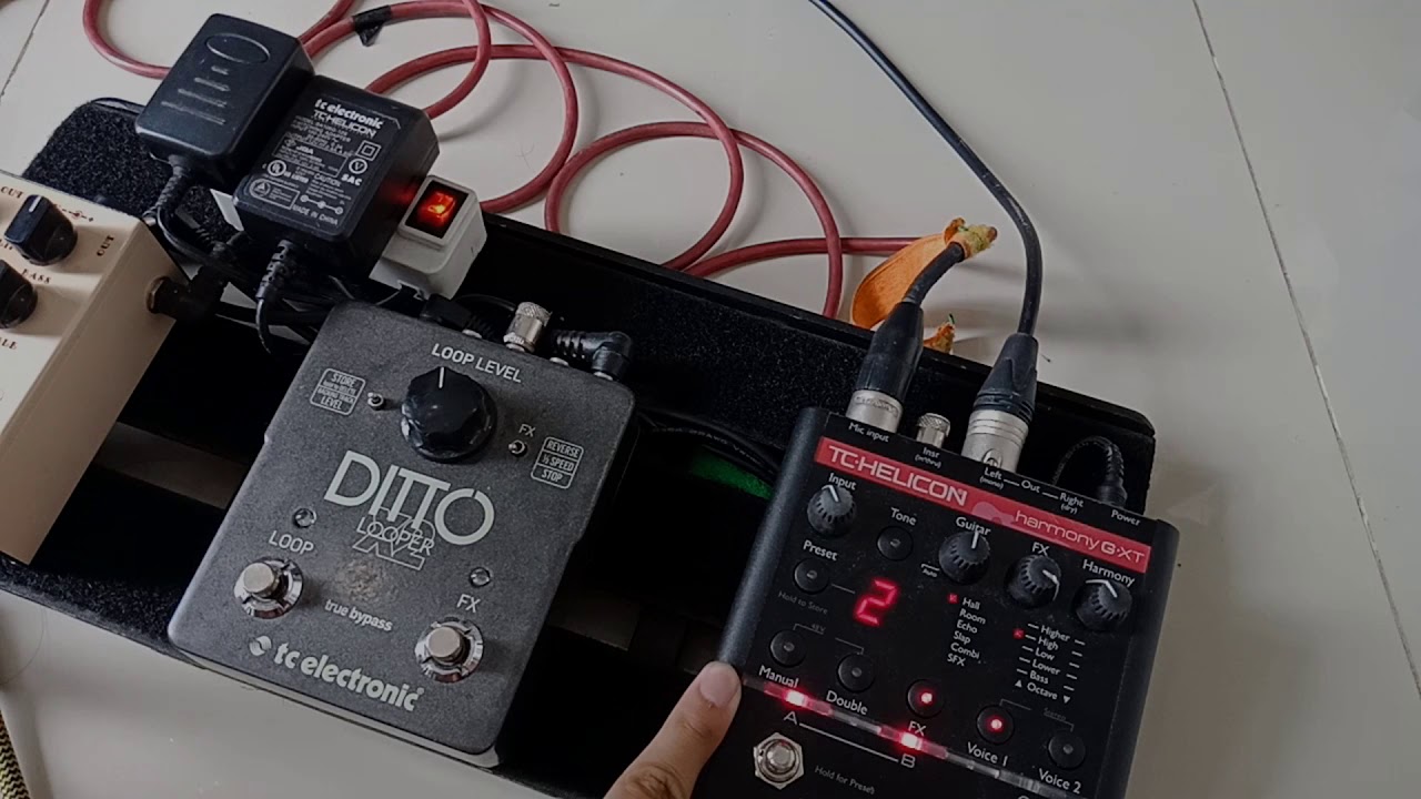 My pedal board ( Acoustic guitar ) YouTube