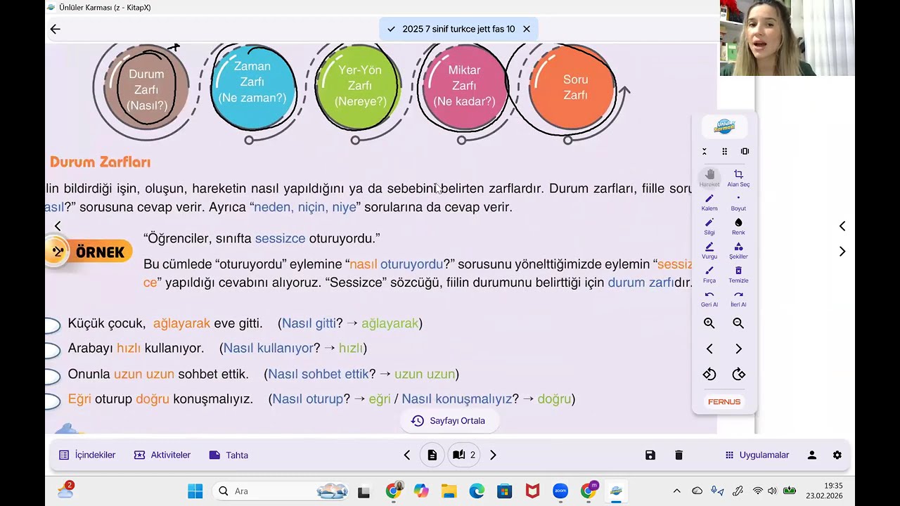 23.02.2026 7.SINIF FEN BİLİMLERİ DERS
