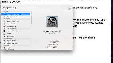 How to enable "Anywhere" in macOS High Sierra and install apps from any source. EveryDayThings