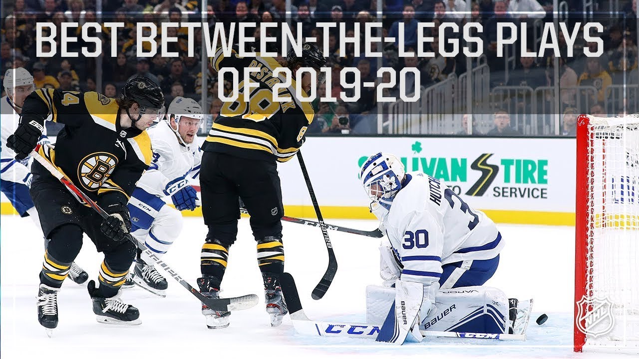 Лучшие моменты с игрой между ног в сезоне 2019-20 / Best Between-the-Legs Plays of 2019-20 | NHL