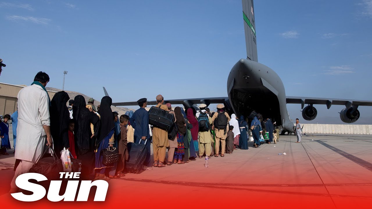 LIVE View of Kabul airport after deadly airport bombing