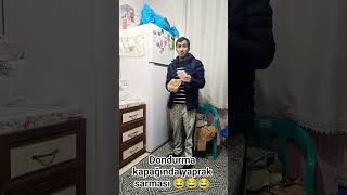 Dondurma Kapağında Yaprak Sarması