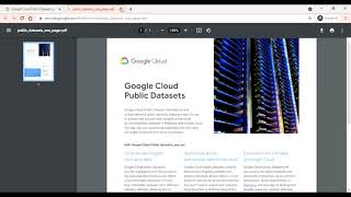 1.9 Google Cloud Public Datasets program | Introduction to the Google Cloud Big Data and ML