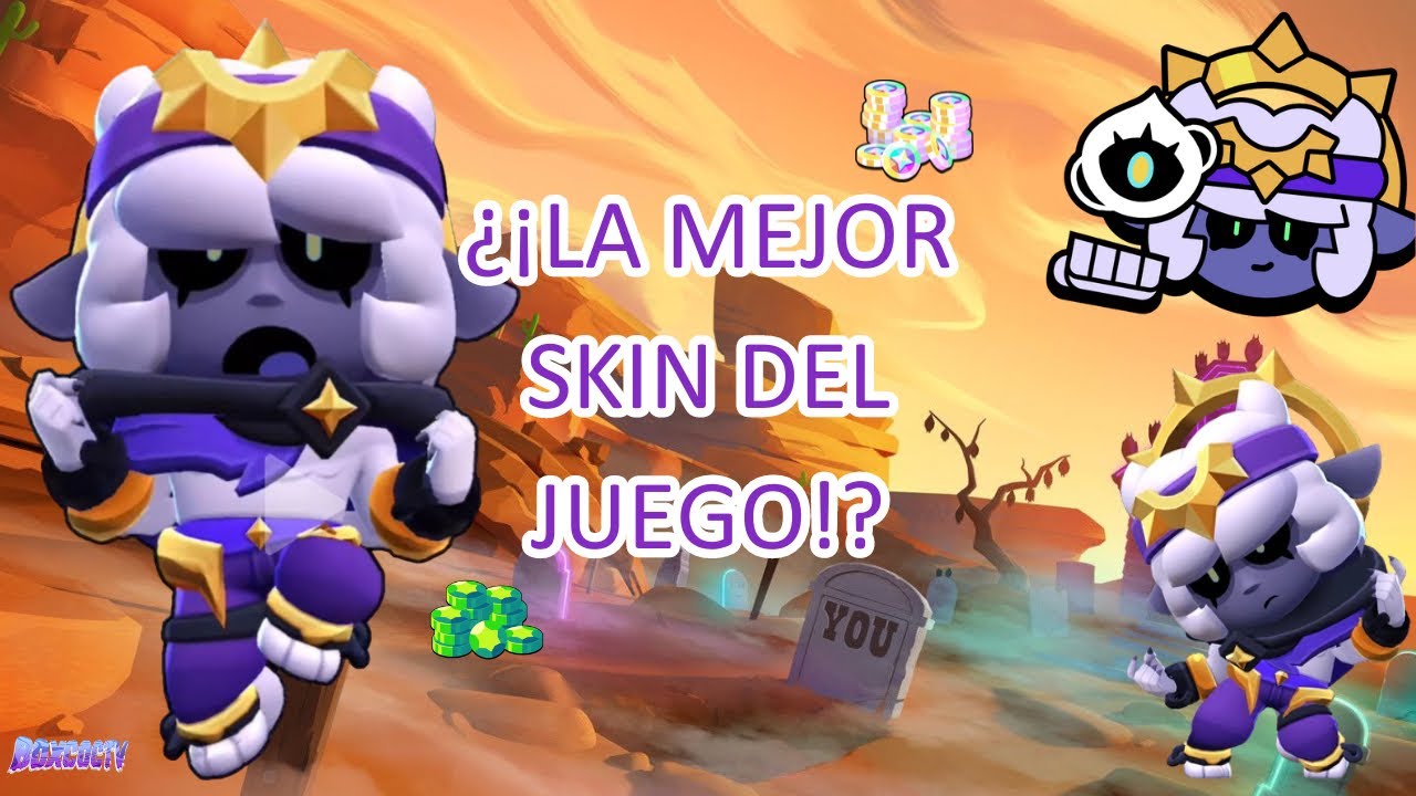 ¿SANDY NIGHTMARE ES LA MEJOR SKIN DE BRAWL STARS? - YouTube