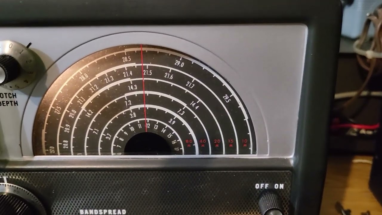 Hallicrafters SX-100 Ham Receiver. WORKING In Clean Original Condition - Foto 3