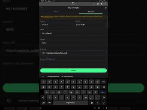 Trust Wallet Mein MST Blockchain Mainnet Kaise Add Karein Watch Video