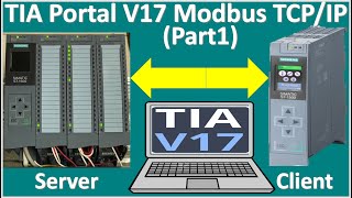 Tia Portal V17 Connect With Plc S71500 About Modbus Tcpip Communication Part1