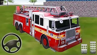 Real Fire Truck Driving Simulator - Car Driving in City - Android Games screenshot 2