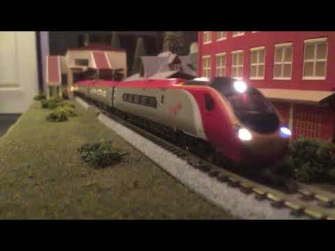 Virgin Pendolino N scale Lighting Upgrade