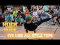 Hugoorlando vs samuelumagz  top8  2v2 u18s all style  rock the block vol 7