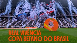 REAL VIVÊNCIA NA SEMI FINAL DA COPA BETANO DO BRASIL 2025 - CORINTHIANS X CRUZEIRO DENTRO DO GRAMADO