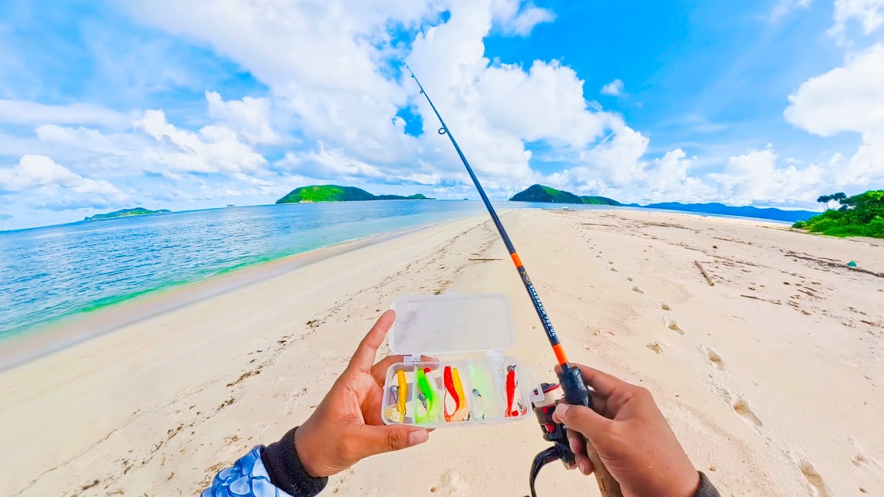 Softbait game sa beach❗❗