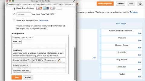 Enable the +1 counter for posts
