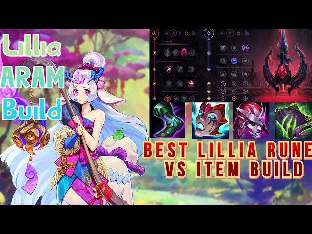 LOL - League Of Legends - Lillia ARAM Build Guide, Runes, Items 12.20 NA,  LoL 
