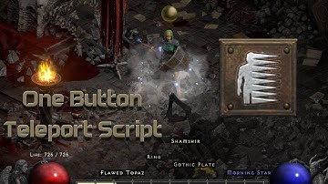 D2R AHK Teleport Script