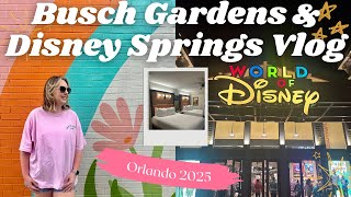 ORLANDO VLOG 2025 🇺🇸 Busch Gardens & Disney Springs 💫🌎
I combined two days of our trip in one for this vlog! 🫶
I wanted to show the little bit of Sarasota that we got to explore before the wedding. ✨
Then we spend the day at Busch Gardens before we make it to Disney property. We stop at Disney Springs before checking into Coronado Springs. 💖
New vlogs every Monday at 7pm GMT! 📹
⏱️ timestamps
0:00 A morning in Sarasota ☀️
4:00 Arriving at Busch Gardens 🎢
6:27 Exploring the park 🌴
16:30 Shopping at Disney Springs 🛍️
23:26 Checking in to Coronado Springs 🎊
Social:✨
http://instagram.com/elliesteadman
https://www.tiktok.com/@elliegsteadman
Email📧 - elliegracex@live.com
This is not a sponsored video. ORLANDO VLOG 2025 🇺🇸 Busch Gardens & Disney Springs 💫🌎