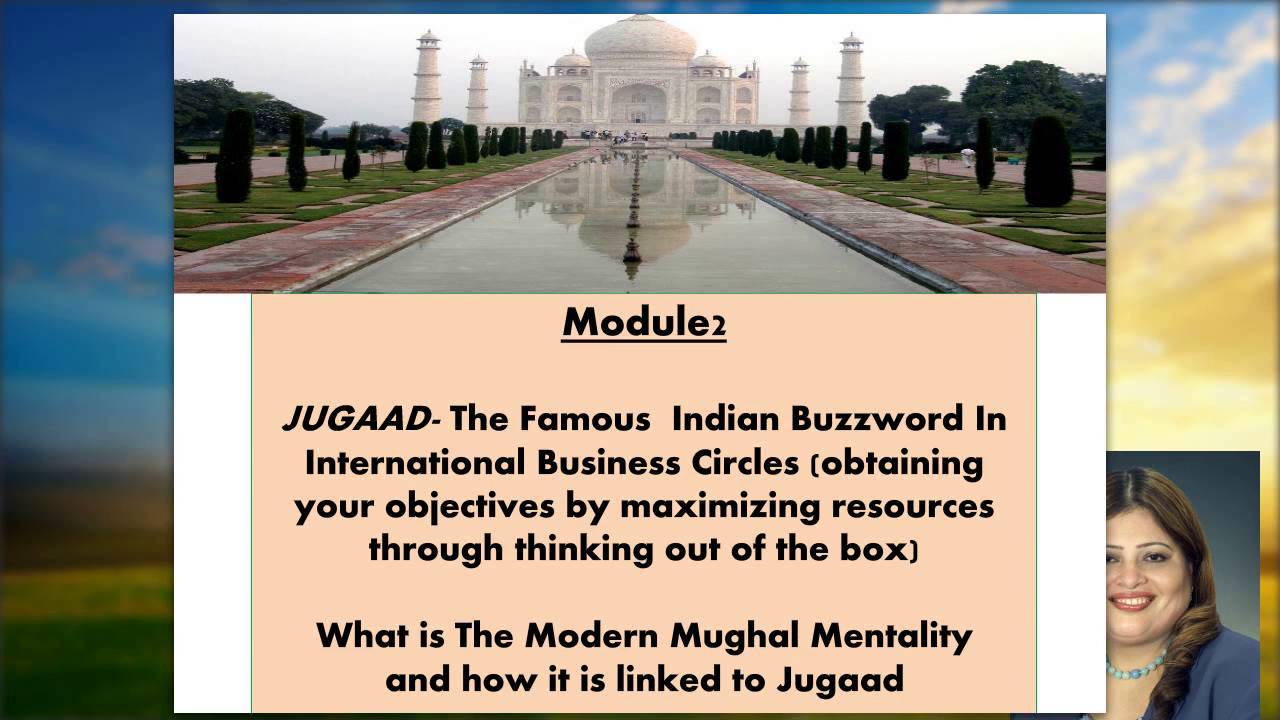 various modules of the course  of my online course on Jugaad