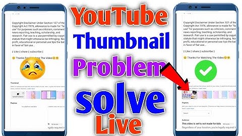 Fix Yt Studio Custom Thumbnail Problem | How to verify  your youtube account (2022)