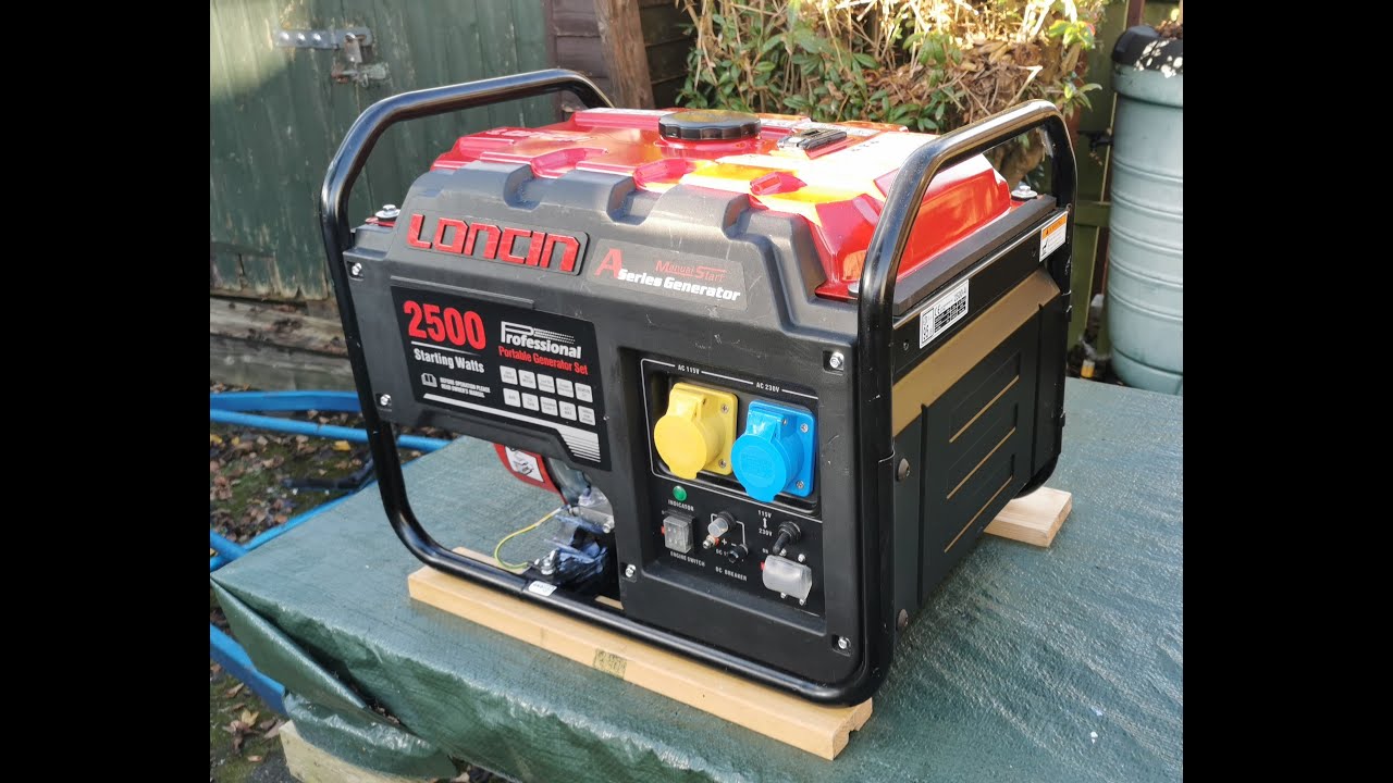 Petrol Generator, Loncin LC2500-A