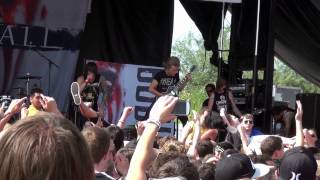 blessthefall - 2.0 and What's Left Of Me - Live at Warped Tour Chicago 2013