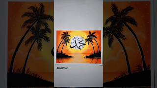 Menggambar kaligrafi lafadz Muhammad