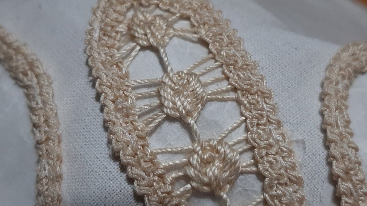Βελονιά/Λασέ/Μπουμπούκι/A wonderful lace stitch, bud or flower for our collection/Tutorial #25