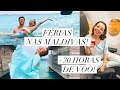 FÉRIAS NAS MALDIVAS! 🌊 Como é ir de executiva + Tour pelo quarto!