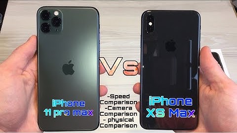 Iphone xs max screen size vs iphone 11 pro max