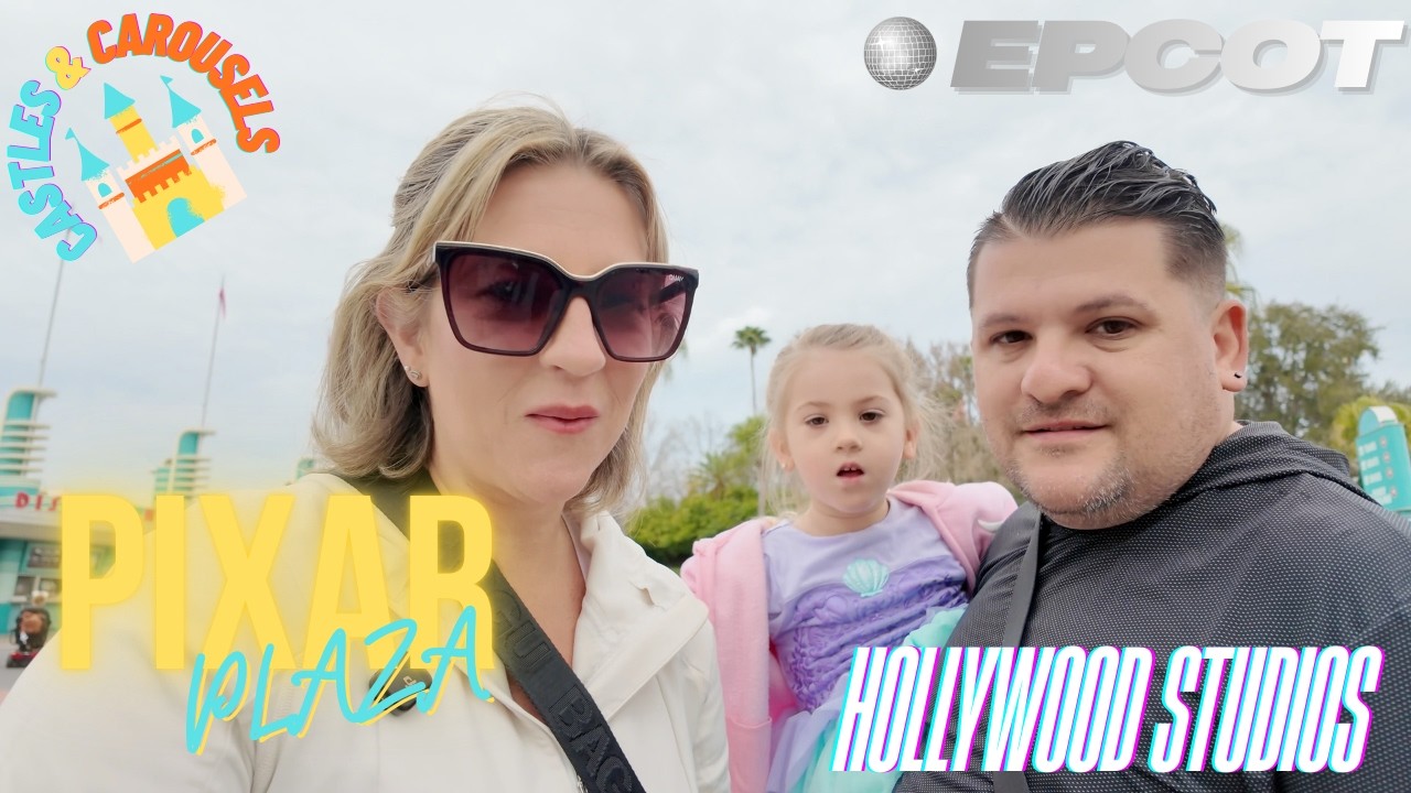 Josh and Hannah are back home and doing park stuff! #HOLLYWOODSTUDIOS #EPCOT #PIXARPLAZA