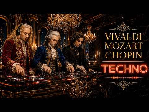 Vivaldi x Mozart x Chopin | PROGRESSIVE TECHNO REMIX | Aristocratic Old Money Flow Mix 🎶 | Masters