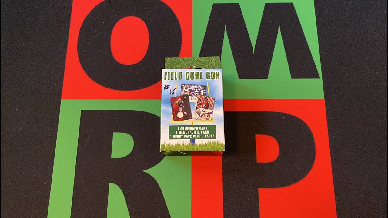 Fairfield Friday: Field Goal NFL Football Box #15! 🏈 Auto! Relic!