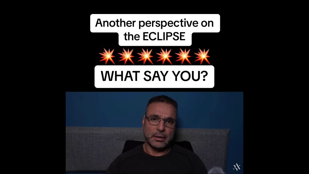 Another perspective on the 💥ECLIPSE💥 . WHAT SAY YOU? bekijken op YouTube Another perspective on the 💥ECLIPSE💥 . WHAT SAY YOU? bekijken op YouTube