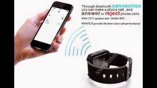 2014 Newest Wristwatch Waterproof Bluetooth Smart Watch RWATCH M28 For Samsung Glaxy