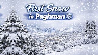 First Snow In Paghman, Afghanistan