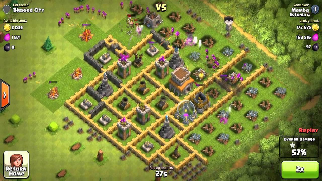 Clash of Clans - Epic Raid Videos - 341K LOOT  - Episode #1