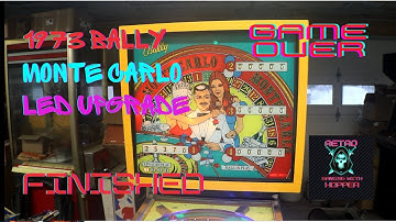 A Little LED Upgrade & Finishing Touches / 1973 Bally Monte Carlo / Ep12