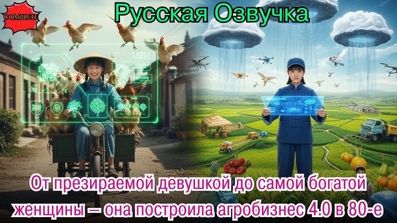 От презираемой девушкой до самой богатой женщины — она построила агробизнес 4.0 в 80-е.#дорама#2025