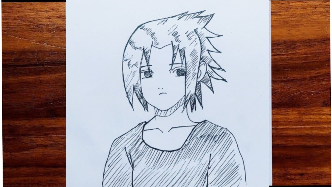 Naruto/Sasuke, Drawing by Great Alex