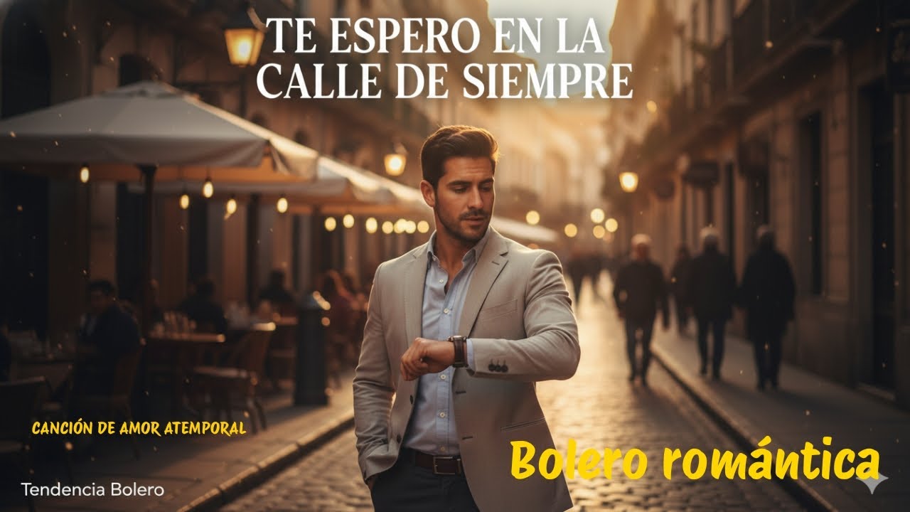 “Cuando Se Encienden las Farolas” | Bolero romántico de amor – Tendencia Bolero