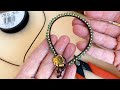 DIY Jewelry: How to Make a Leather Cord and Seed Bead Bracelet