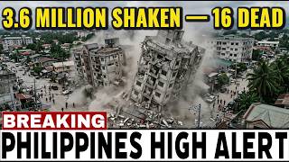 New Updates On PHILIPPINES EARTHQUAKE—M7.8 HITS Mindanao As Buildings COLLAPSE With TSUNAMI
