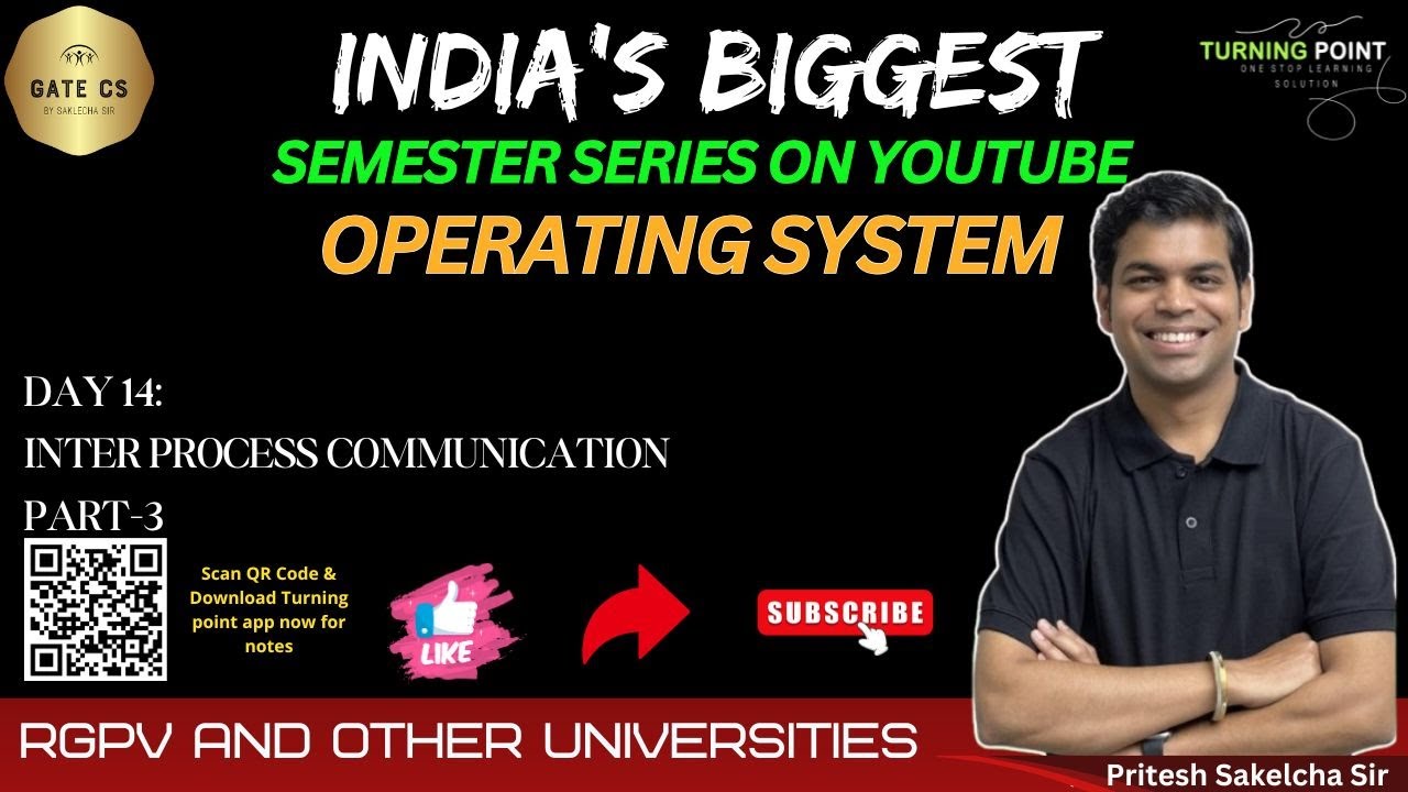 Day 14 | Inter Process Communication Part-3 | RGPV University | All ...