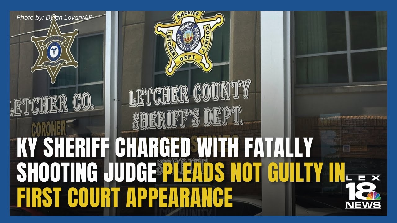 KY Sheriff Charged With Murder Appears in Court - YouTube