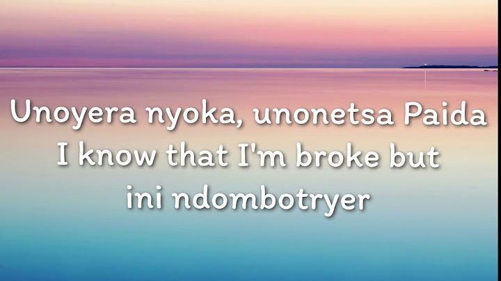 Shayne ft Holy Ten - Bundu (Official Lyric Video)