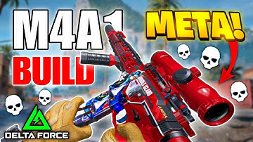 This M4 Loadout is INSANE! - M4A1 Meta Build Loadout Zero Recoil Delta Force Mobile